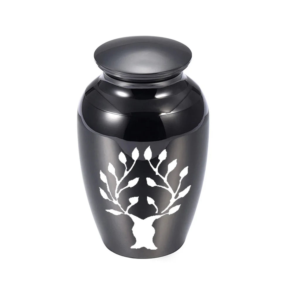 45*70mm Aluminum Alloy Pets Cremation Memorial Ashes Urn 5 Colors Urn Jewelry Keepsake Pendant for Human