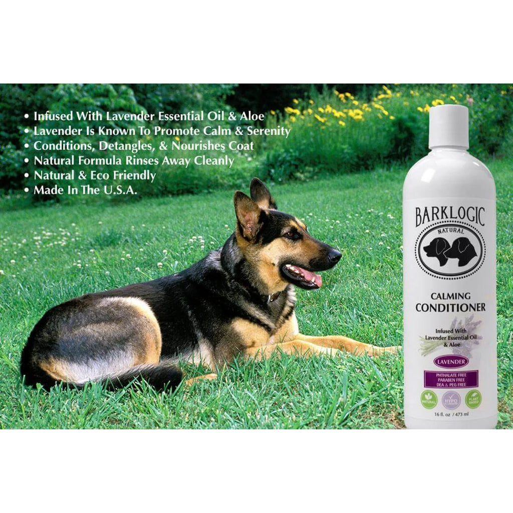 TD BarkLogic Calming Conditioner for Pets for Grooming & Relaxing Your Furry Friend