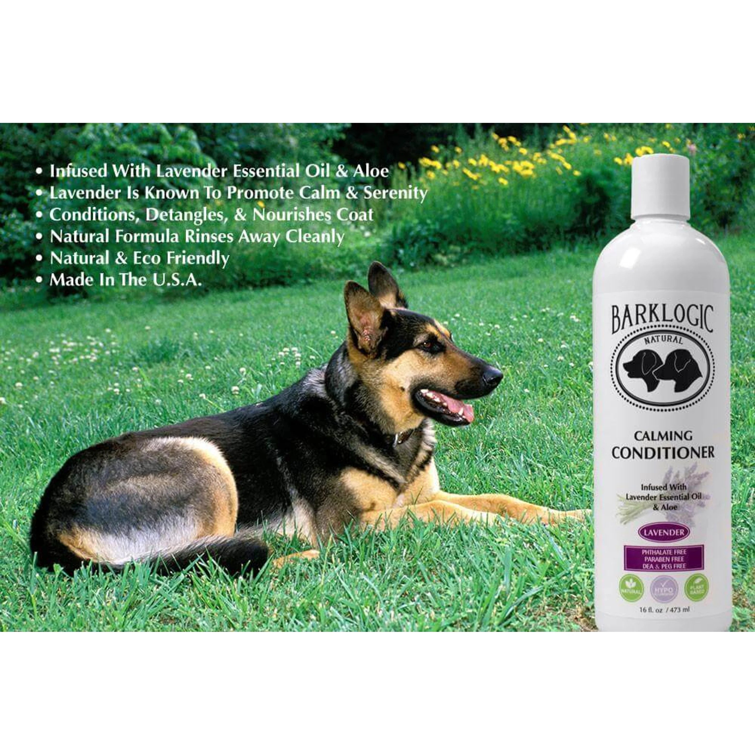 TD BarkLogic Calming Conditioner for Pets for Grooming & Relaxing Your Furry Friend