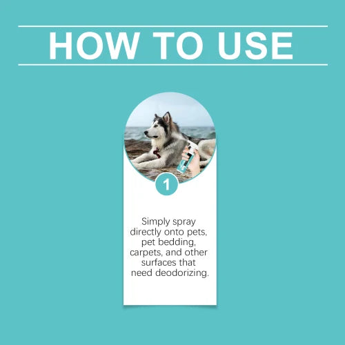 Yegbong Spray Pet Deodorant Cleaning Odor  Lasting Fragrance To Protect The Health Of Pets