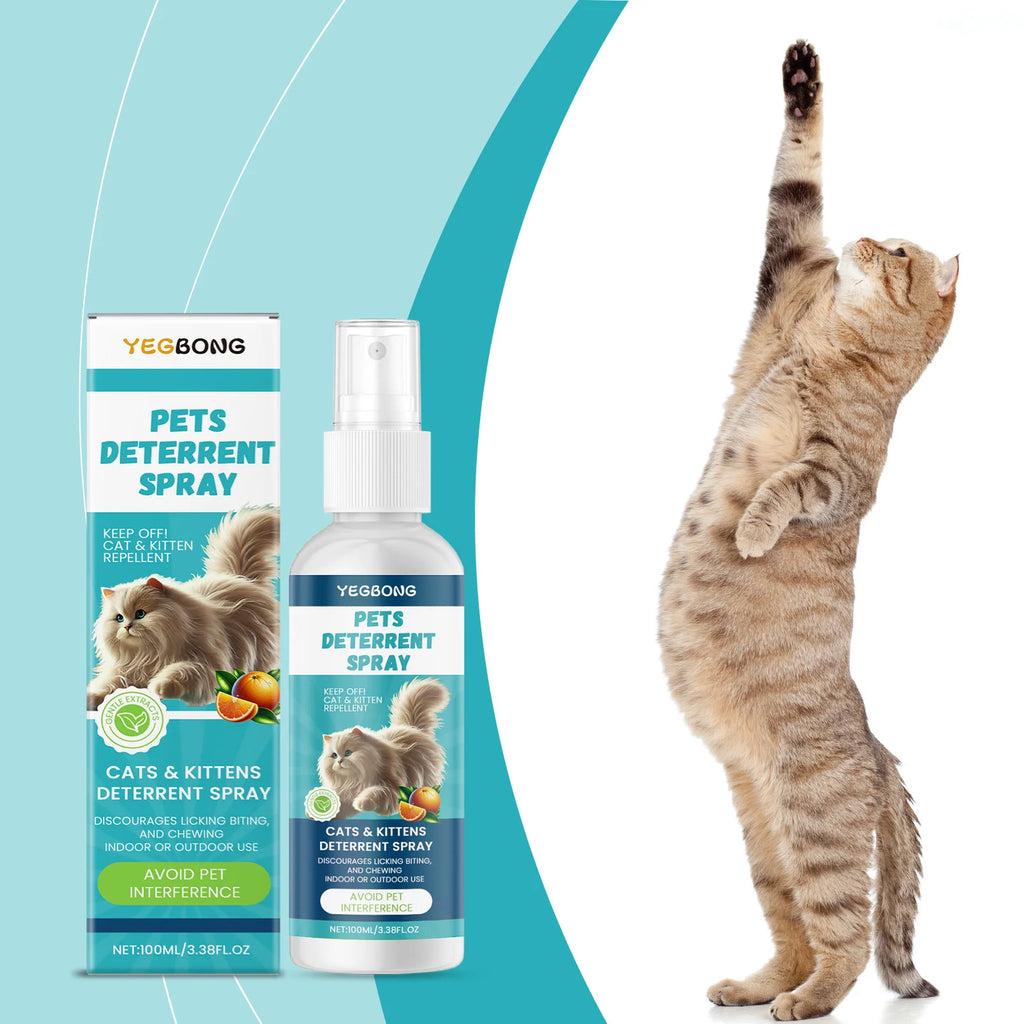 FCJ Yegbong Smart Pest Control Cat Anti-Scratch Spray Indoor Restricted Area Set up to Expel Pets Furniture Sofa Bite Protection