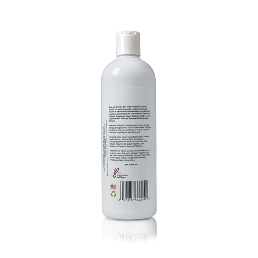 TD BarkLogic Sensitive Skin Deep Conditioner for Pets for Grooming