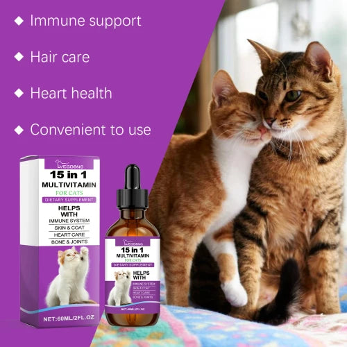 Yegbong Pet Cat Drops For Pets With Physical Discomfort Daily Care Vitamin Supplements