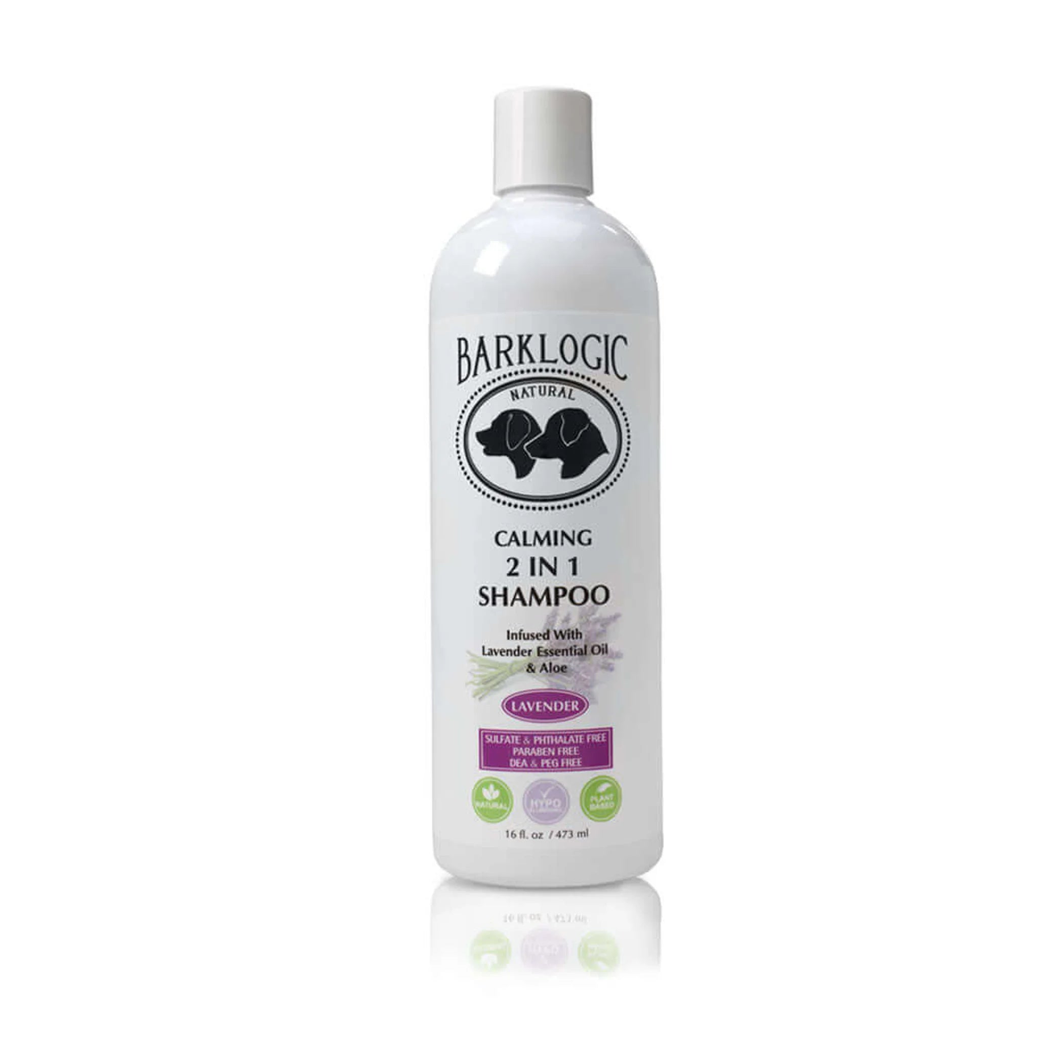 TD BarkLogic Calming 2 in 1 Shampoo for Pets for Grooming and Stress Relief