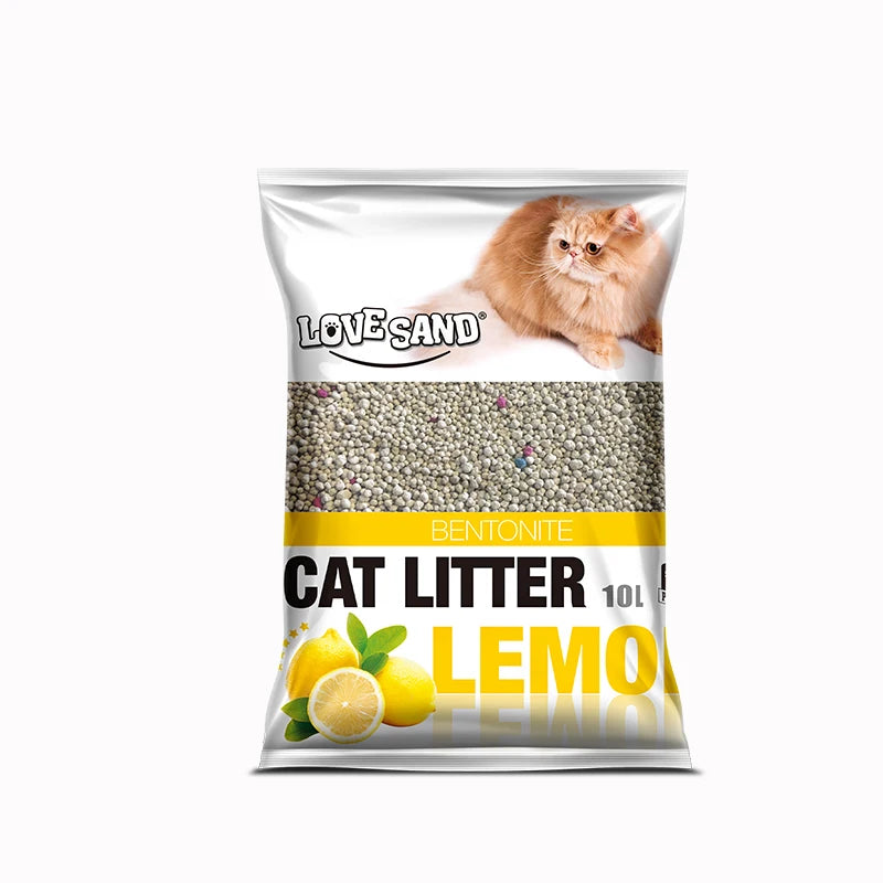 Emily Pets Cat Litter Bentonite Litiere Pour Chats Clumping Sand Supply Bulk