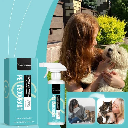 Yegbong Spray Pet Deodorant Cleaning Odor  Lasting Fragrance To Protect The Health Of Pets