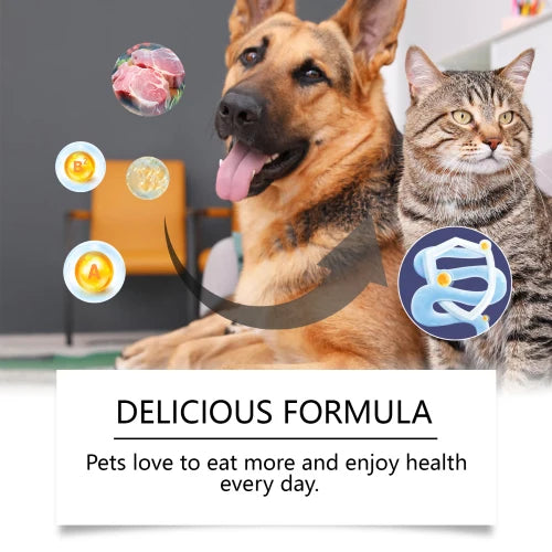 Yegbong Cats Dogs General Compound Probiotic  Pets Absorb Supplement Tablets Dog And Cat Nutrition