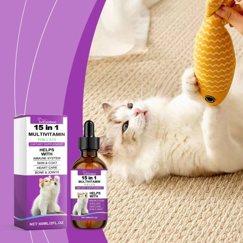 Yegbong Pet Cat Drops For Pets With Physical Discomfort Daily Care Vitamin Supplements