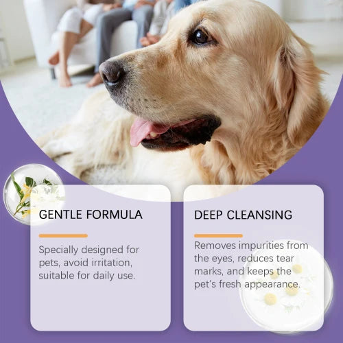 Yegbong Gentle Wash For Pets Gently Cleans The Eye Dirt Of Pet Cats And Dogs