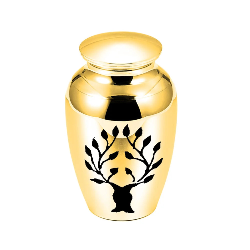 45*70mm Aluminum Alloy Pets Cremation Memorial Ashes Urn 5 Colors Urn Jewelry Keepsake Pendant for Human