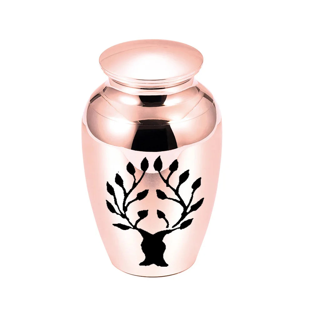 45*70mm Aluminum Alloy Pets Cremation Memorial Ashes Urn 5 Colors Urn Jewelry Keepsake Pendant for Human