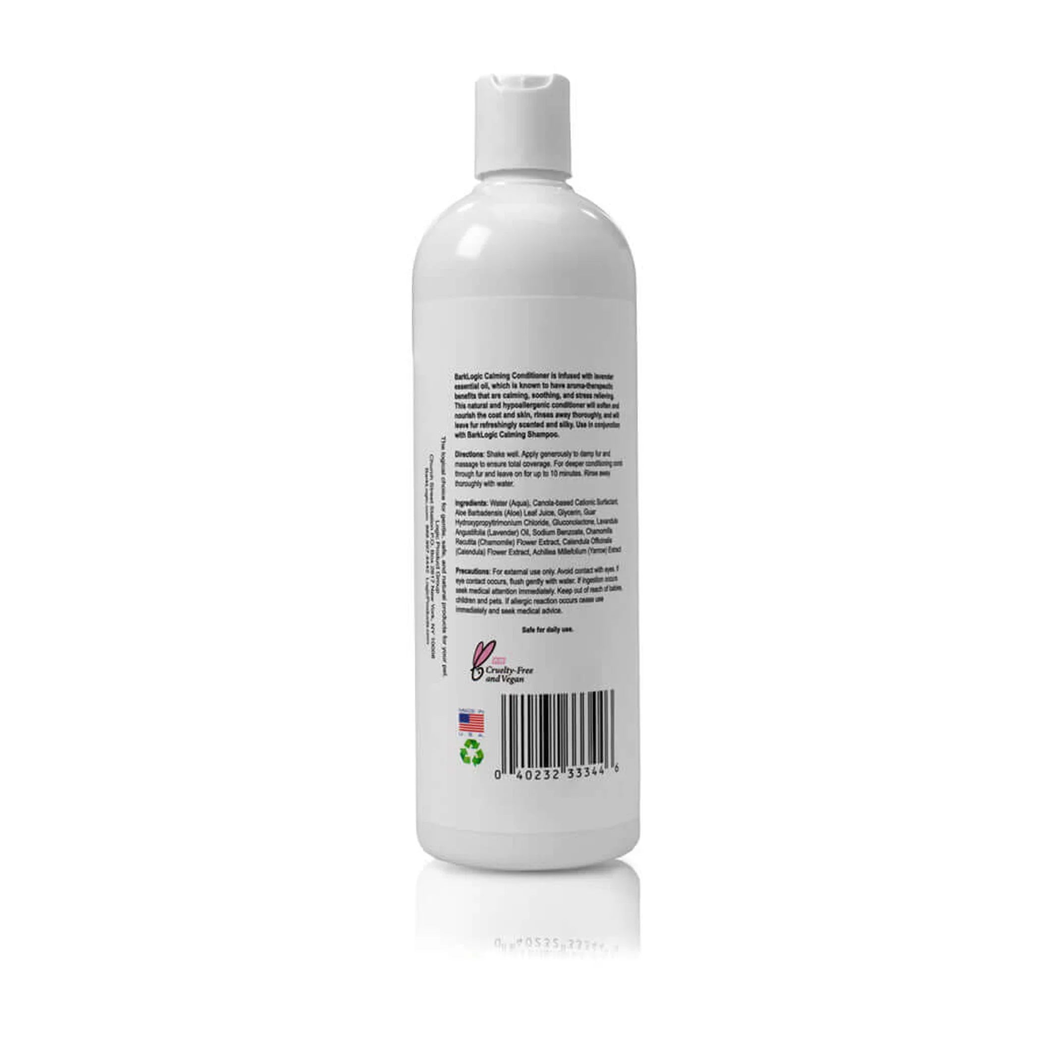 TD BarkLogic Calming Conditioner for Pets for Grooming & Relaxing Your Furry Friend