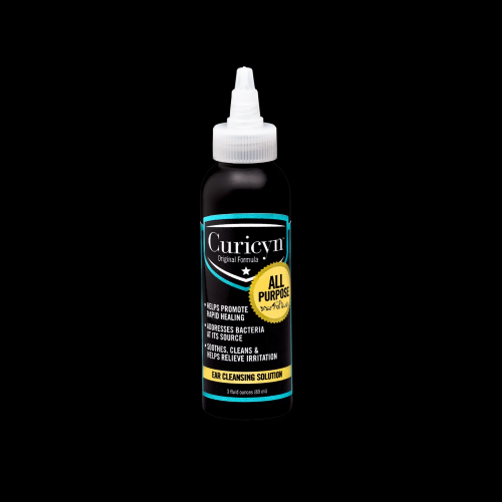 TD Curicyn Ear Cleansing Solution for Pets Premium Pet Cleaning & Grooming Product