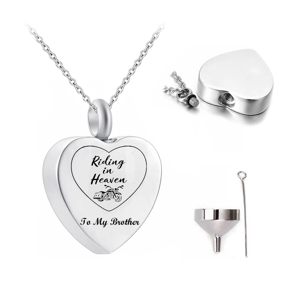 Lovely Pets Cremation Pendant Jewelry Ashes Holder Keepsake Cat Dog Memorial Ashes Necklace Aluminum Alloy Cremation