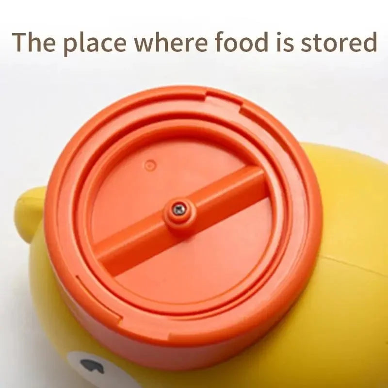 Interactive Dog Treat Dispenser – Yellow Duck