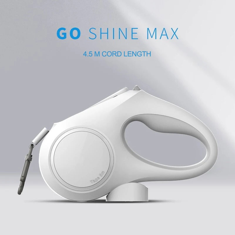 Retractable Dog Leash with LED Headlamp