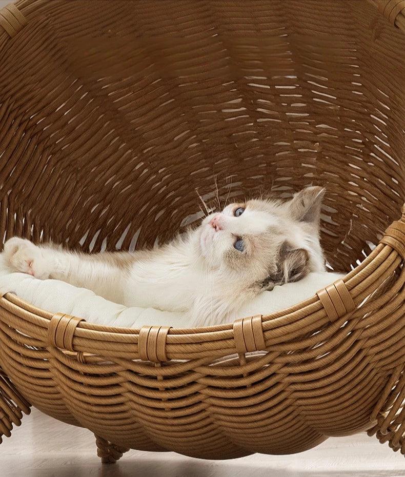 Woven Cat Nest Bed