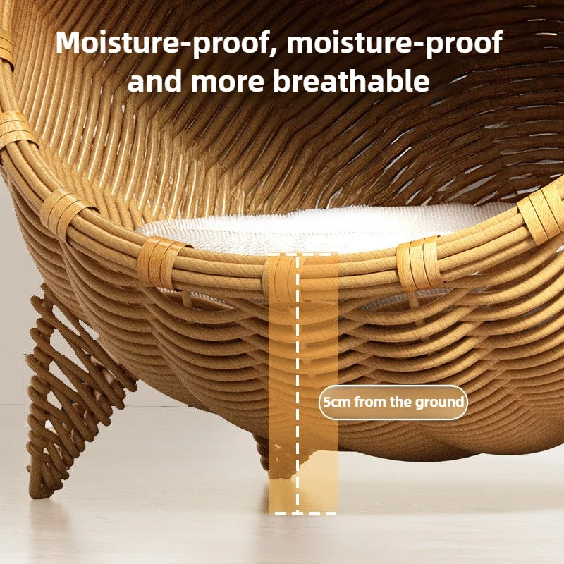 Woven Cat Nest Bed