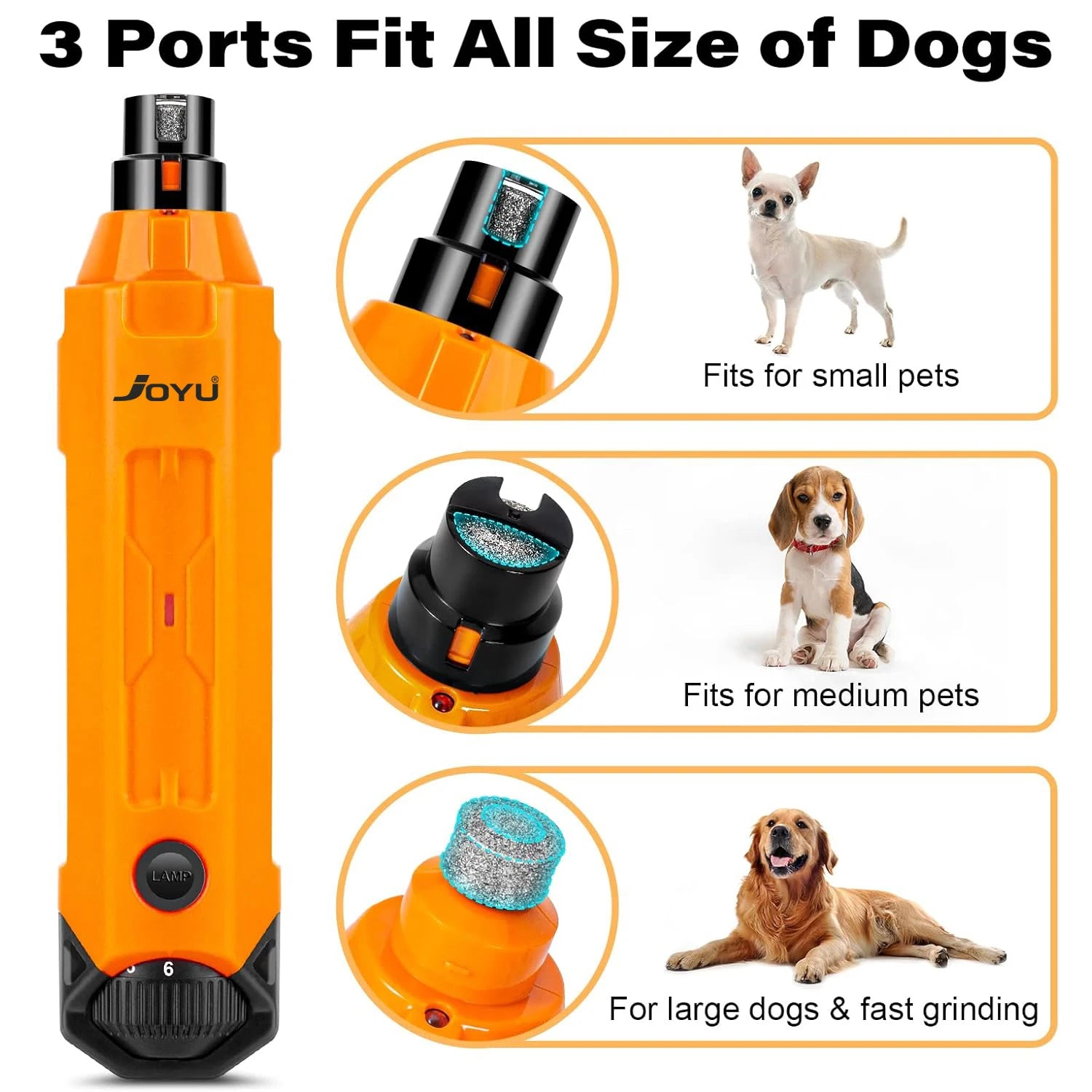 Rechargeable Dog Nail Grinder