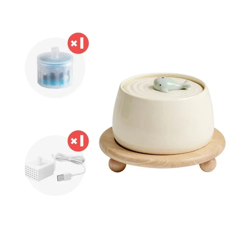 Ceramic Pet Water Fountain