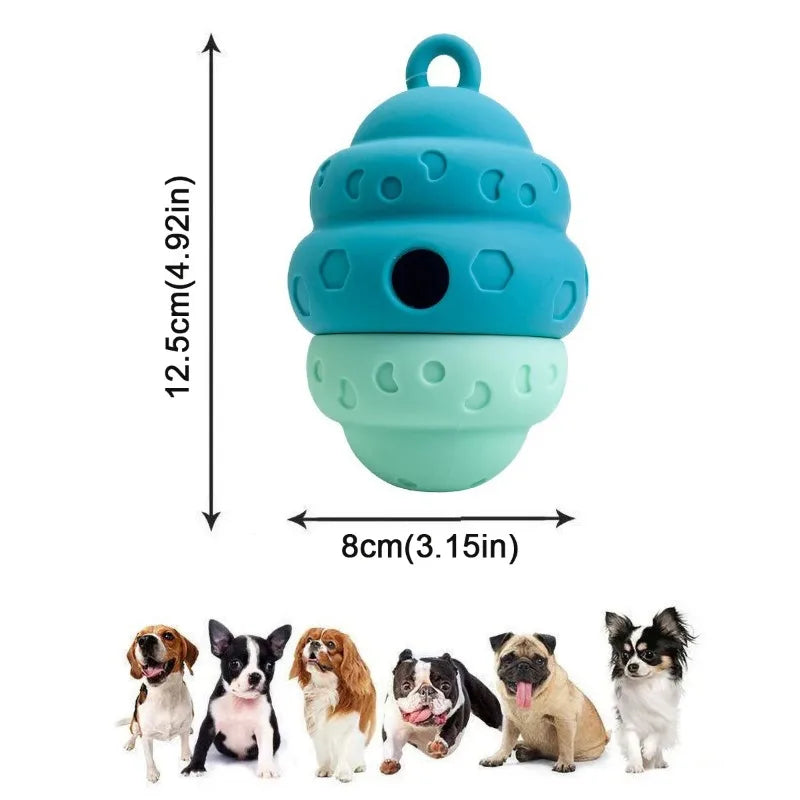 Chew-Proof Silicone Dog Slow Feeder Toy – Snuffle Game for Puppies & Seniors