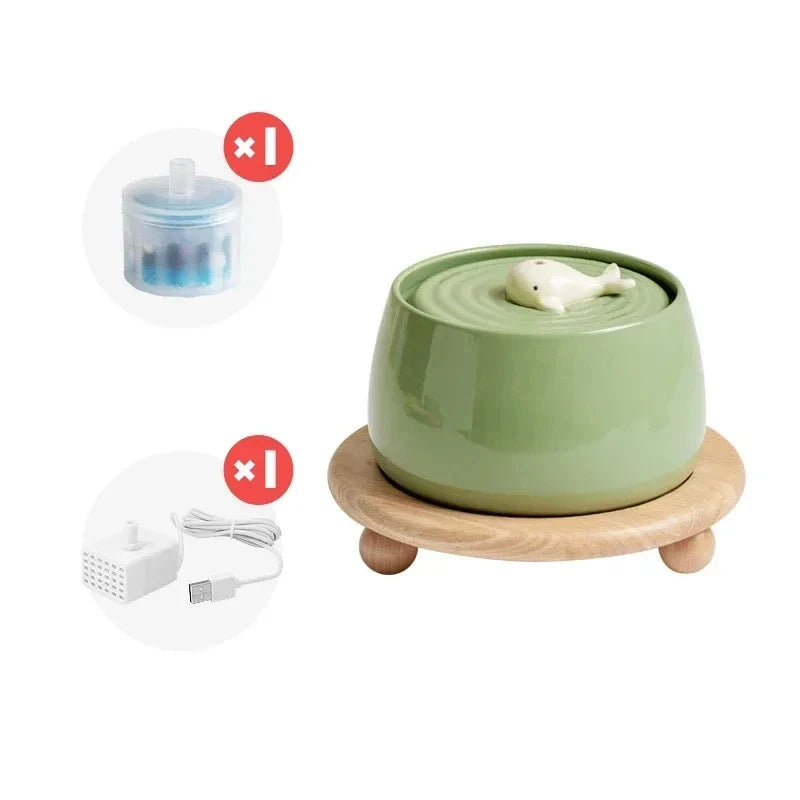 Ceramic Pet Water Fountain