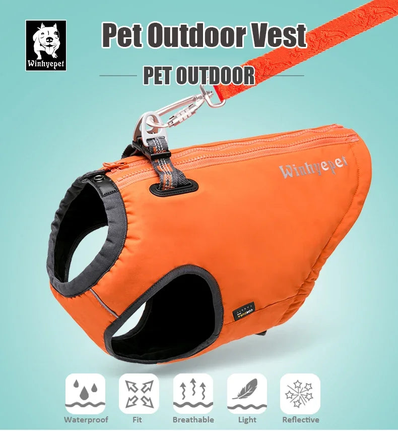 Reflective Outdoor Pet Harness Vest