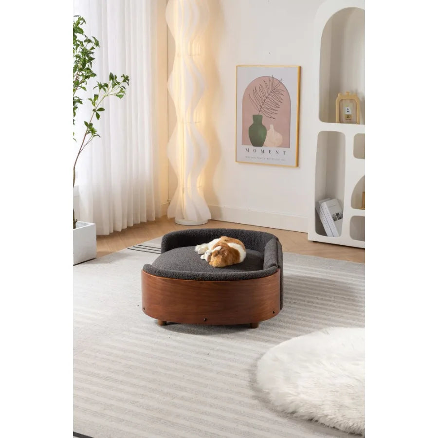 Scandinavian Elevated Dog Bed