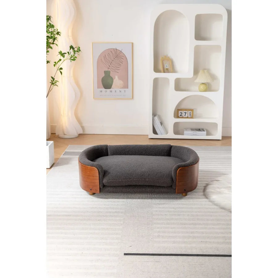 Scandinavian Elevated Dog Bed