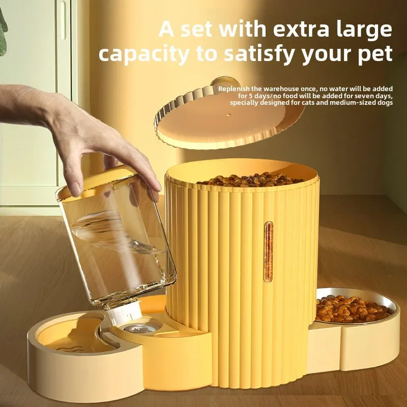 Automatic Pet Feeder & Fountain