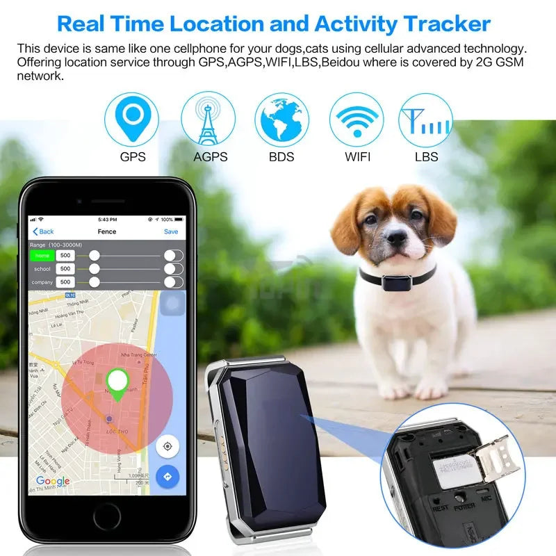 Waterproof Pet GPS Tracker
