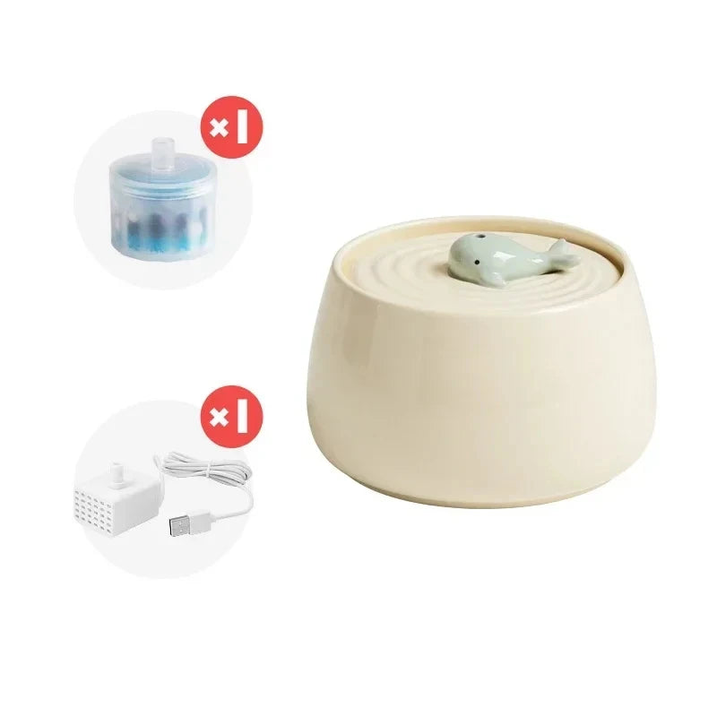 Ceramic Pet Water Fountain
