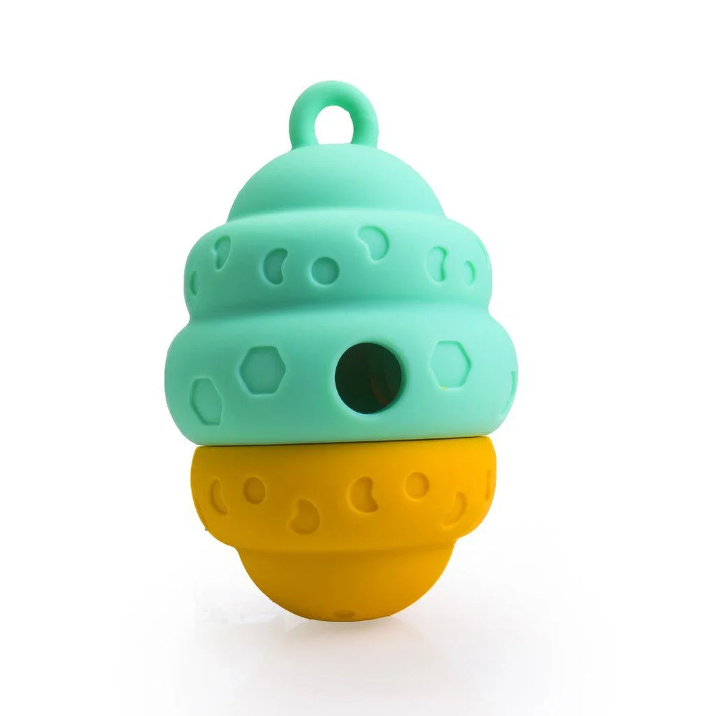 Chew-Proof Silicone Dog Slow Feeder Toy – Snuffle Game for Puppies & Seniors