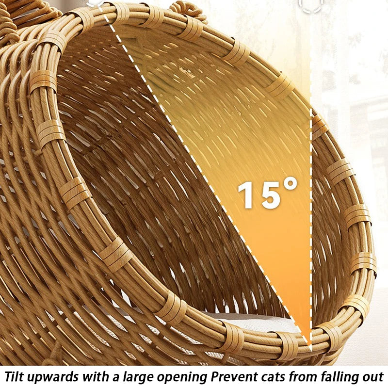 Woven Cat Nest Bed