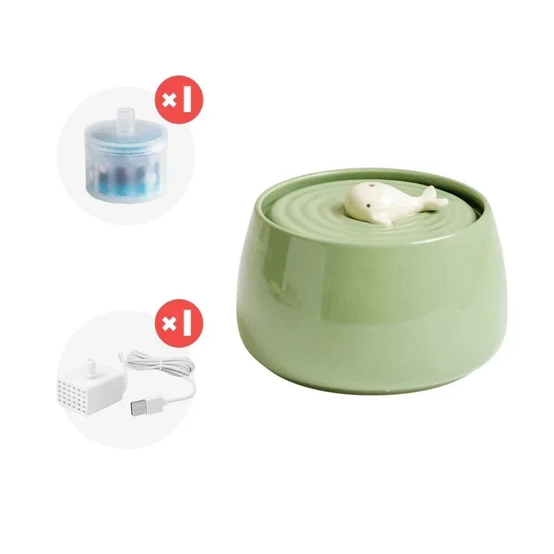 Ceramic Pet Water Fountain