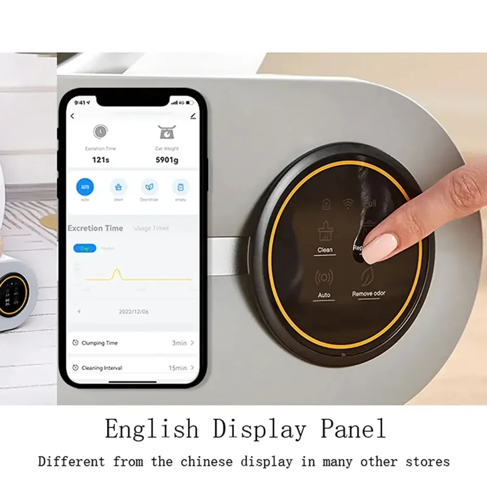 Automatic Smart Cat Litter Box
