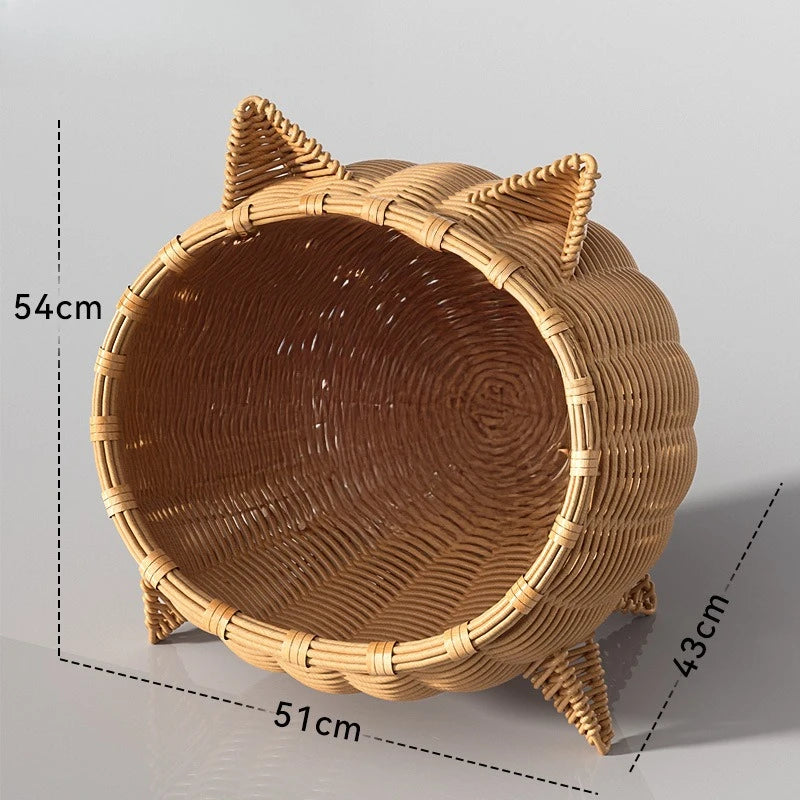 Woven Cat Nest Bed