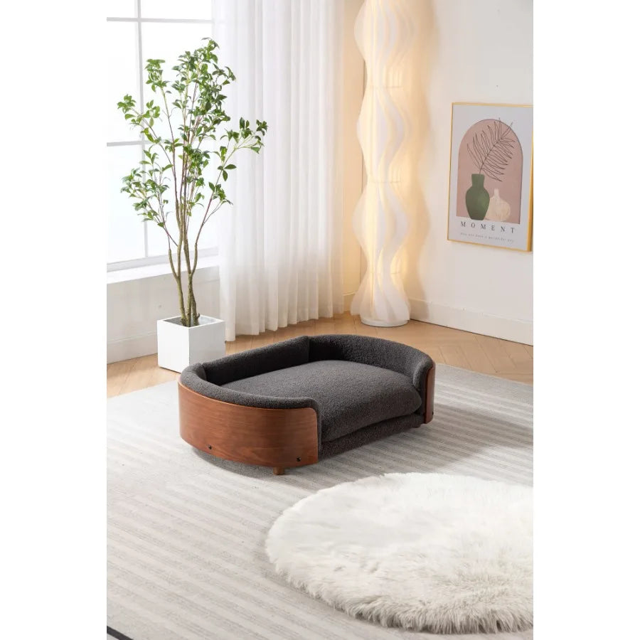 Scandinavian Elevated Dog Bed